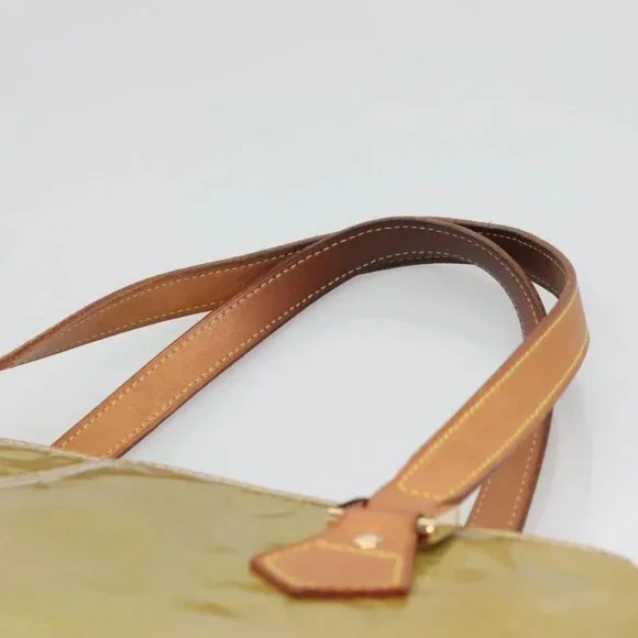 LOUIS VUITTON Monogram Vernis Houston Hand Bag Gris M91053 LV Auth ep9001 - Picture 9 of 16